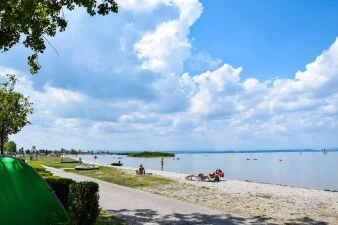Campeggio Beachcamping Podersdorf at the lake