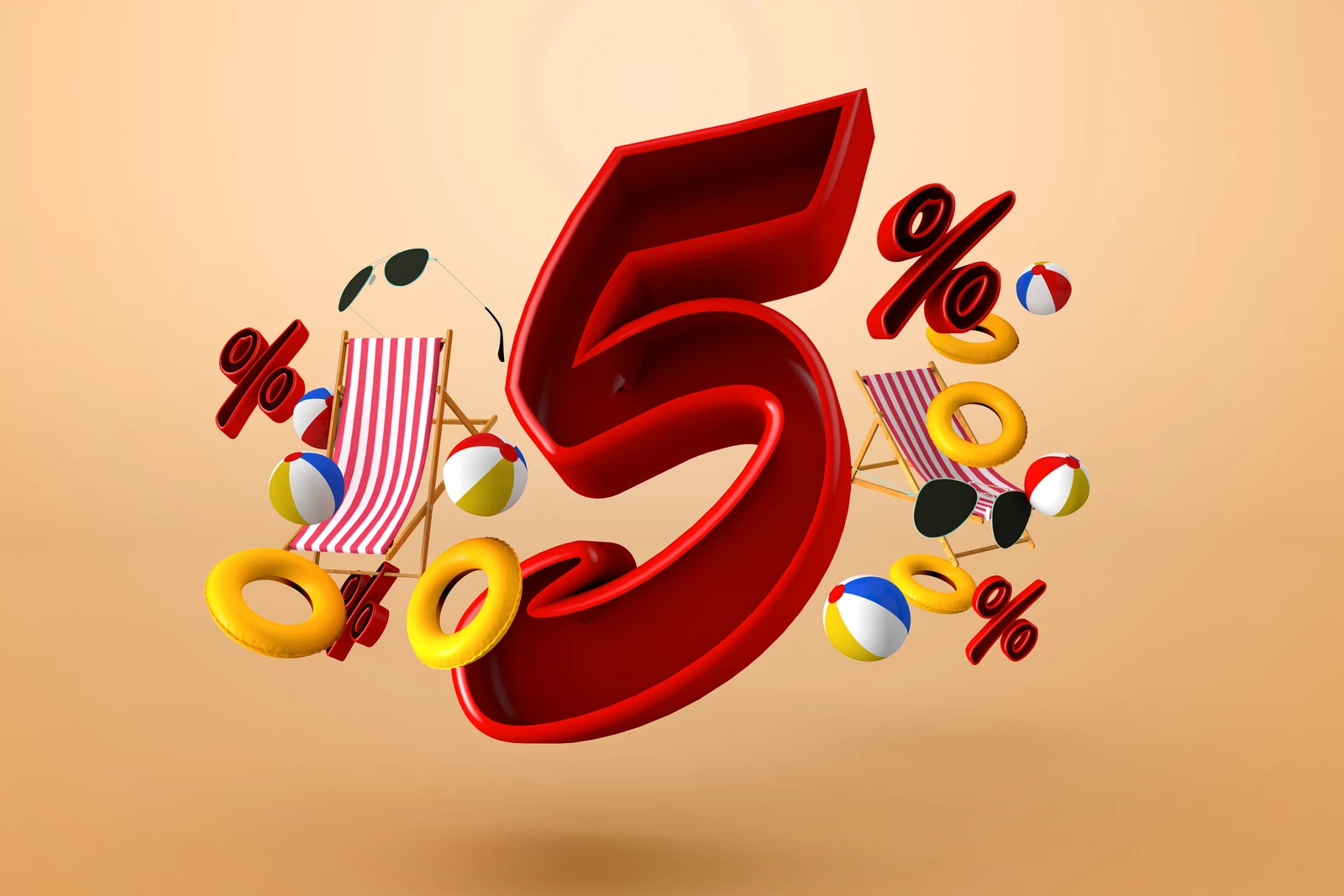 5% zomerkorting